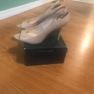 Open Toe Pumps- Tahari